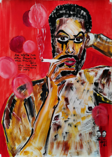 New Fashioned "New Fashioned" başlıklı Tablo Gugo tarafından, Orijinal sanat, Zamklı boya