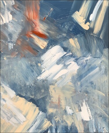 Картина под названием "MIND & SOUL" - Gustaf Tidholm, Подлинное произведение искусства, Акрил Установлен на Деревянная рама…