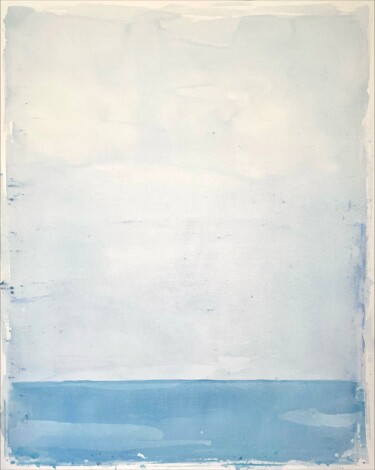 Картина под названием "ARCHIPELAGO No.2207" - Gustaf Tidholm, Подлинное произведение искусства, Акрил Установлен на Деревянн…