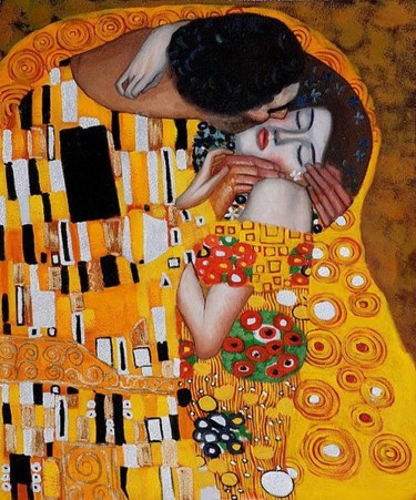 "GUSTAV KLIMT -  The…" başlıklı Tablo Gustav Klimt tarafından, Orijinal sanat, Petrol