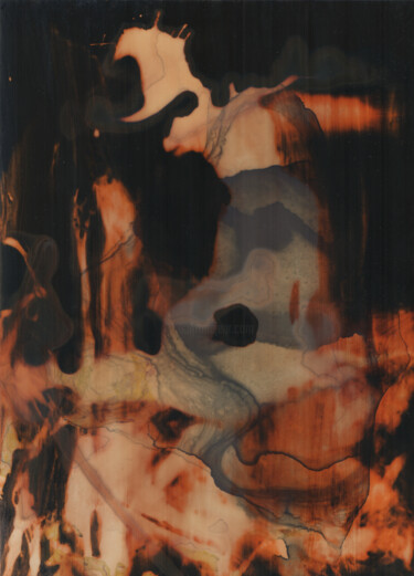 Pintura titulada "Two-layered Lair (M…" por Gustavo Adolfo Díaz Sánchez (El Gus), Obra de arte original, Tinta