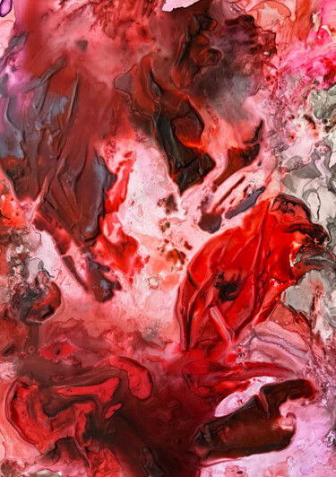 Картина под названием "The Musician - Deco…" - Gustavo Adolfo Díaz Sánchez (El Gus), Подлинное произведение искусства, Акрил
