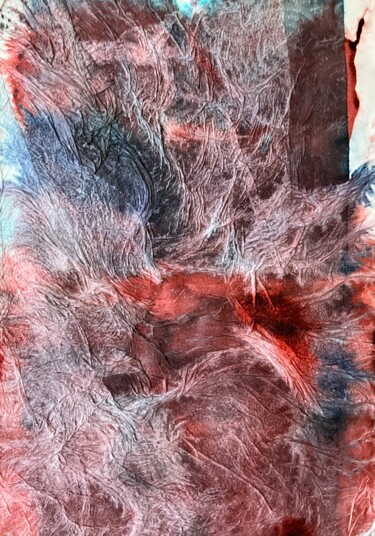 Картина под названием "Spider Skin (Piel d…" - Gustavo Adolfo Díaz Sánchez (El Gus), Подлинное произведение искусства, Аквар…