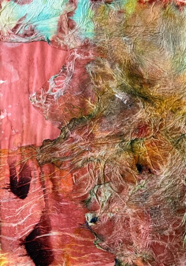 Картина под названием "Boar Skin (Piel de…" - Gustavo Adolfo Díaz Sánchez (El Gus), Подлинное произведение искусства, Акваре…