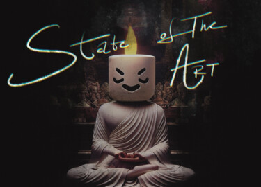 Grafika cyfrowa / sztuka generowana cyfrowo zatytułowany „Buddhist Marshmallo…” autorstwa Gustavo Castillo, Oryginalna praca…