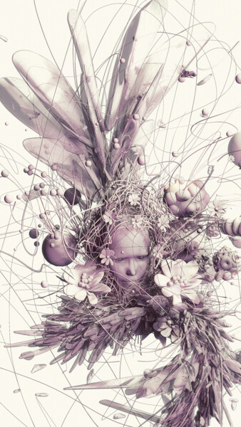 Цифровое искусство под названием "Chimera" - Gustavo Castillo, Подлинное произведение искусства, Цифровая живопись