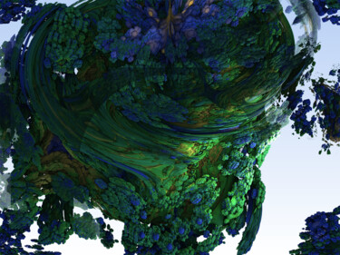 Arts numériques intitulée "From humble mosses…" par Gustavo Castillo, Œuvre d'art originale, Modélisation 3D