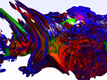 Arts numériques intitulée "We, "the eukaryotes"" par Gustavo Castillo, Œuvre d'art originale, Modélisation 3D