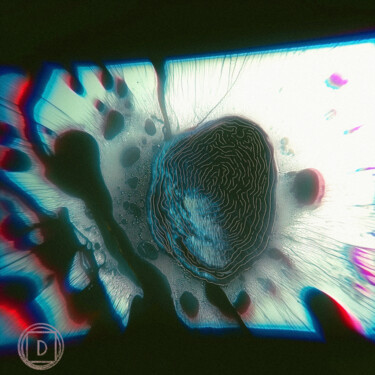 Arte digital titulada "Chaotic cells" por Gustavo Castillo, Obra de arte original, Fotografía digital