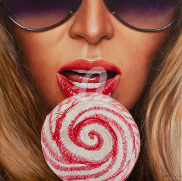 Pintura titulada "Sweet Desire" por Gustavo Fernandes, Obra de arte original, Oleo