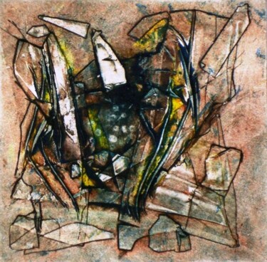 Pintura titulada "cristal" por Gustavo Moller, Obra de arte original