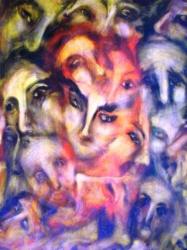 Pintura titulada "sueño" por Gustavo Moller, Obra de arte original