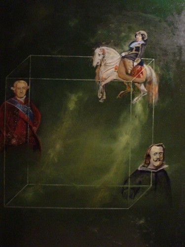 Pintura titulada "Monarquìa" por Gustavo Lòpez-Cobo, Obra de arte original