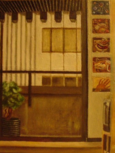 Painting titled "Rincòn 3" by Gustavo Lòpez-Cobo, Original Artwork