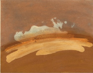 Ζωγραφική με τίτλο "huellas" από Gustavo Caballero, Αυθεντικά έργα τέχνης, Ακρυλικό