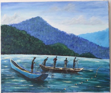 Pittura intitolato "image.jpeg" da Gustavo Paraty, Opera d'arte originale, Acrilico