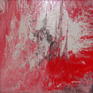 Painting titled "L'éléctro cerébral…" by Geo Guthleber, Original Artwork, Oil