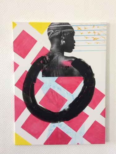 Painting titled "Ebony" by Guy Cost, Original Artwork