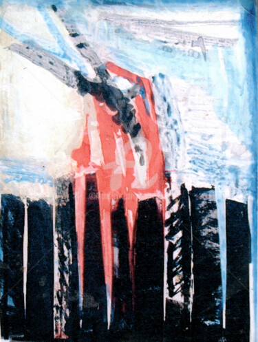 Peinture intitulée "sans titre" par Guy Departe, Œuvre d'art originale, Aquarelle
