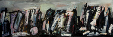 Malerei mit dem Titel "paysage urbain" von Guy Departe, Original-Kunstwerk