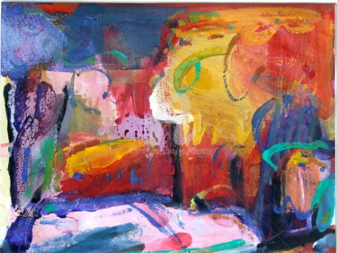 Peinture intitulée "06/04/T" par Guy Departe, Œuvre d'art originale, Encre