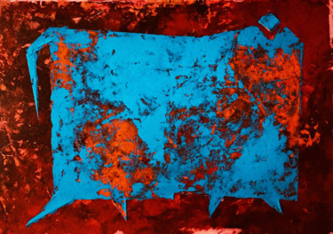 Pittura intitolato "toros-graffiti-01.j…" da Guy Fouré, Opera d'arte originale, Acrilico