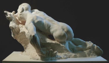Sculpture intitulée "Sic Transit Gloria…" par Guy Le Perse, Œuvre d'art originale, Plâtre