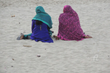 Fotografía titulada "2 indiennes sur une…" por Guylaine Bisson (GuyL'ART), Obra de arte original