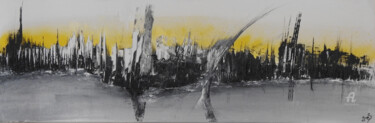 Картина под названием "3020" - Guylaine Bisson (GuyL'ART), Подлинное произведение искусства, Акрил Установлен на Деревянная…