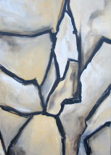 Peinture intitulée "N4727W3828" par Guy Terrier, Œuvre d'art originale