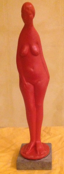 Sculpture intitulée "donna" par Felice Vatteroni, Œuvre d'art originale, Béton