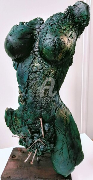 Sculpture intitulée "L'indu" par Gwen Lemasson, Œuvre d'art originale, Béton
