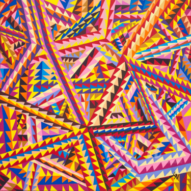 Sol Invictus Peinture intitulée "Sol Invictus" par Gwenhaël Nédélec, Œuvre d'art originale, Acrylique Monté sur Châssis