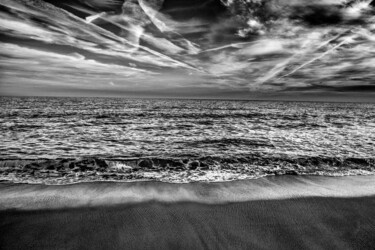 Photographie intitulée "La mer avalée" par Gwenola De Muralt, Œuvre d'art originale, Photographie numérique