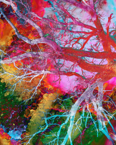 Photographie intitulée "Color Pallet 1" par Gwendolyn Roth, Œuvre d'art originale, Photographie numérique