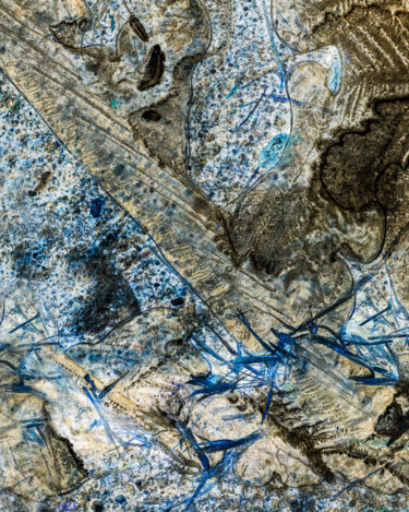 Photographie intitulée "Pavement Ice 1" par Gwendolyn Roth, Œuvre d'art originale, Photographie numérique
