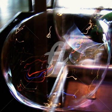 Digital Arts titled "Bubble" by Dr István Gyebnár, Original Artwork