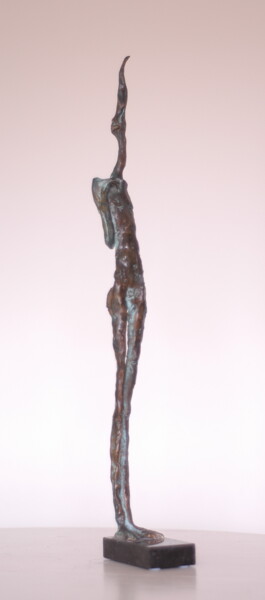 Sculpture titled "Methamorphose" by Gyunay Aliev, Original Artwork, Bronze