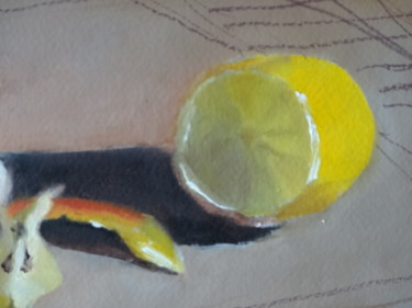 Peinture intitulée "lemon" par Gzad, Œuvre d'art originale