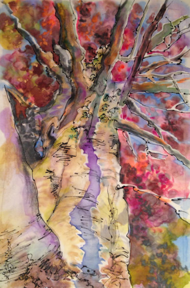 Reach Painting titled "Reach" by Gloria Nilsson, Original Artwork, Other