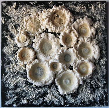 Sculpture intitulée "Fossils" par Hervé Bichet, Œuvre d'art originale