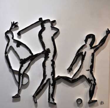 Sculptuur getiteld "Sports" door Hervé Bichet, Origineel Kunstwerk, Anders