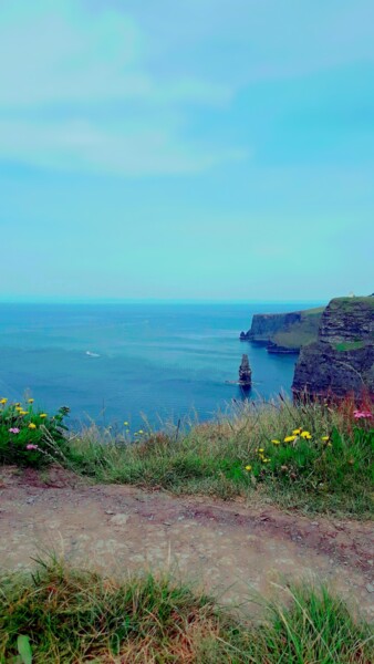 Photography titled "The Cliffs of Moher…" by H.J, Original Artwork, Digital Photography