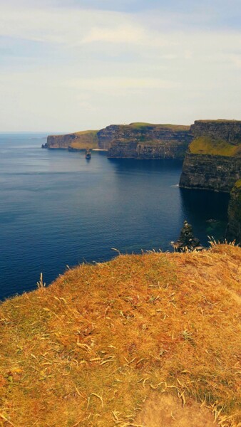 Photography titled "The Cliffs of Moher…" by H.J, Original Artwork, Digital Photography