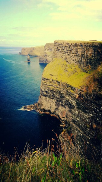 Photography titled "The Cliffs of Moher…" by H.J, Original Artwork, Digital Photography