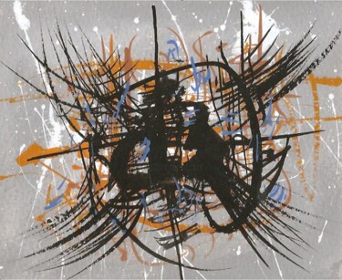 Pintura titulada "Soudain" por H . Mortazavi, Obra de arte original, Oleo