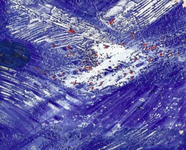 Pintura titulada "VAGUE" por H . Mortazavi, Obra de arte original, Oleo