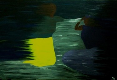 "QUERELLE 2" başlıklı Tablo Beauxart tarafından, Orijinal sanat, Guaş boya