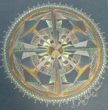 Pintura titulada "Tarde de Sol" por Kira Habyb Abud, Obra de arte original, Tinta