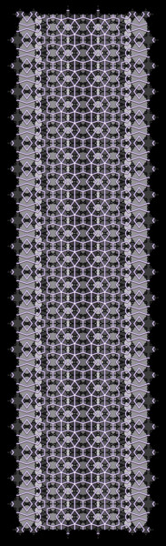 数字艺术 标题为“Grey Pattern” 由Kira Habyb Abud, 原创艺术品, 2D数字工作